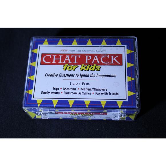 Chat Pack for Kids: Creative Questions - Cards, by Questmarc Publishing - Picture 1 of 2
